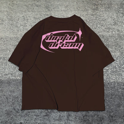 SHIRT OVERSIZE DIGITAL DREAM / BROWN