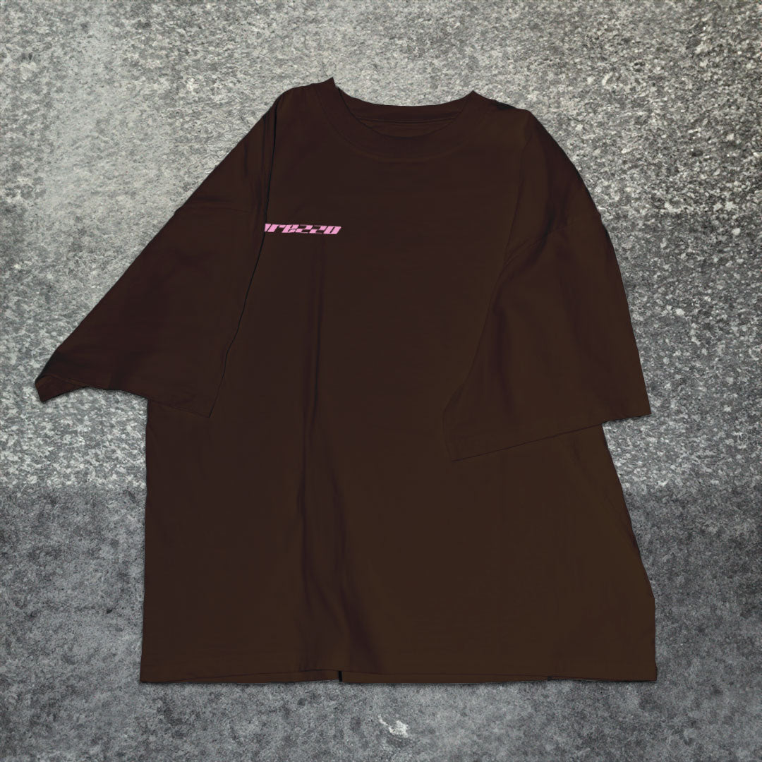 SHIRT OVERSIZE DIGITAL DREAM / BROWN