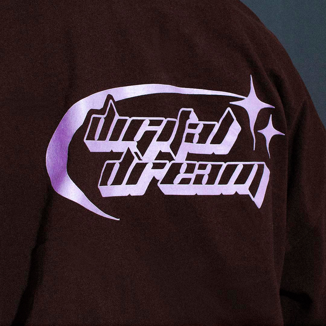 SHIRT OVERSIZE DIGITAL DREAM / BROWN