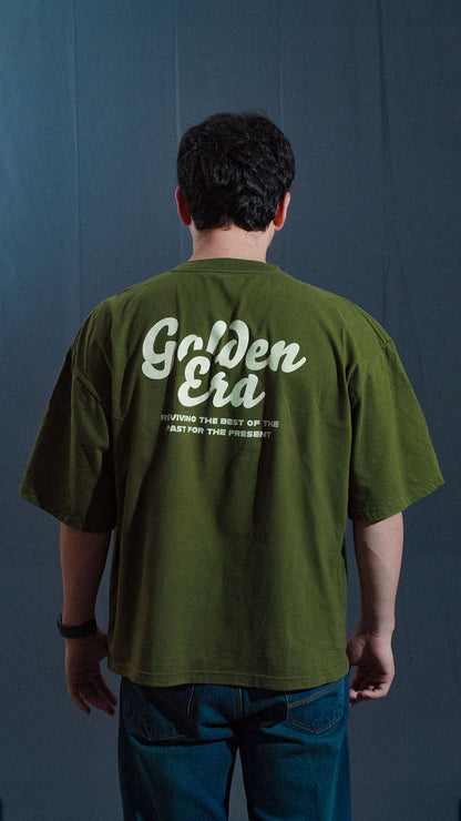 SHIRT OVERSIZE GOLDEN ERA / GREEN